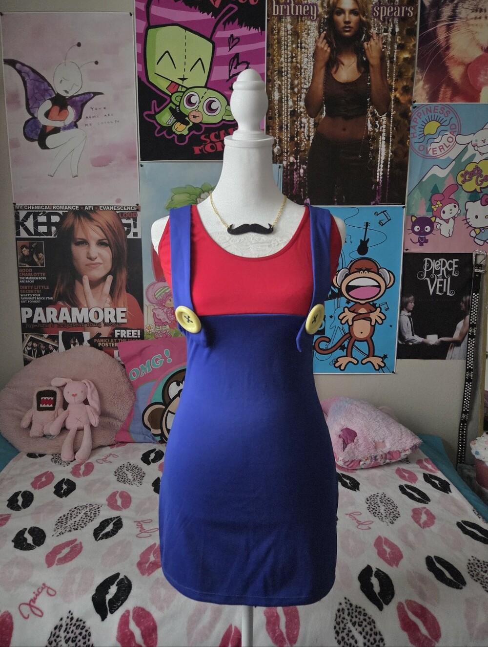 Leg Avenue Mario Bros. Sexy Woman's Halloween Costume Dress